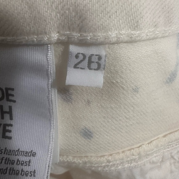 CLOSED Paint splatter denim mini skirt Italian atrsy RARE size 26 - Picture 14 of 14